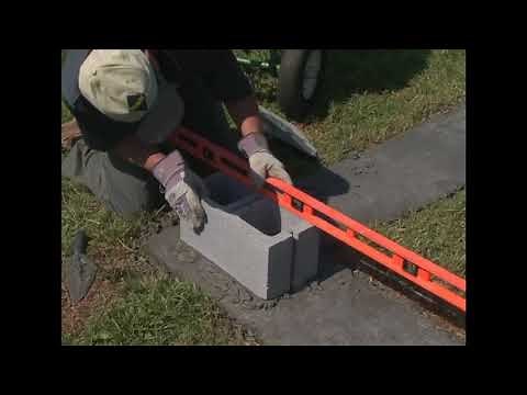 Pro Tips: How To Build a Masonry Wall | New Construction | DIY Project Guide