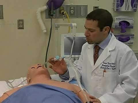 Isaac Tawil, MD Demonstrating Brain Death Exam