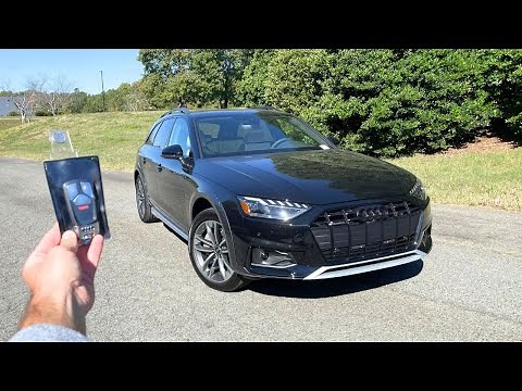 2025 Audi A4 Allroad Premium Plus: Start Up, Test Drive, Walkaround, POV and Review