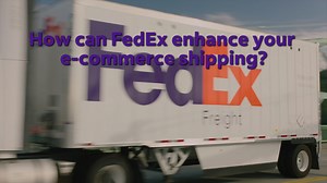 Take your e-commerce logistics to the next level with FedEx! From flexible delivery options to simplified customs clearance, our e-commerce fulfilment solutions take care of the heavy lifting, so you can focus on growing your business. Follow us for more tips to supercharge your business. | FedEx