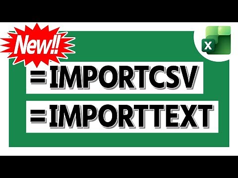 Introducing two new functions coming to Excel [YT0261]
