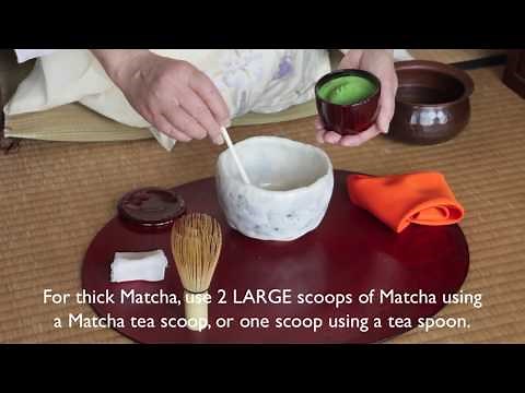 How to make Matcha (Traditional Japanese Green Tea)
