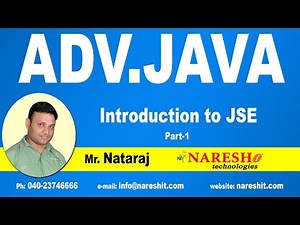 Introduction to Advanced Java - JSE - Part 1 | Advanced Java Tutorial