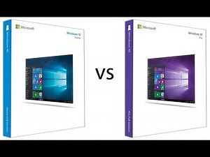 Windows 10 Home vs Pro
