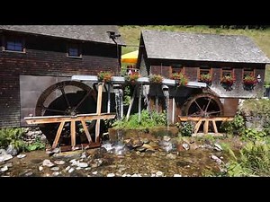 Die Hexenlochmühle bei Furtwangen im Schwarzwald