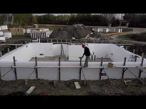 Building your ICF home - Completing Block Placement