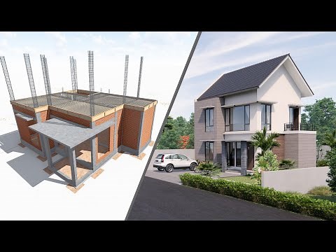 House building construction process step by step (start to finish)