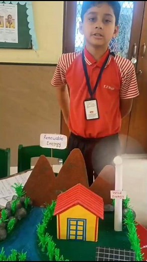 Renewable Energy Working Model | Solar & Wind Energy | DIY Science Exhibition