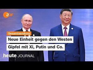 heute journal from 31.08.2025 Merz in summer interview, meeting in China, balance of the refugee ...