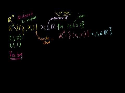 Linear Algebra: Introduction to Vectors