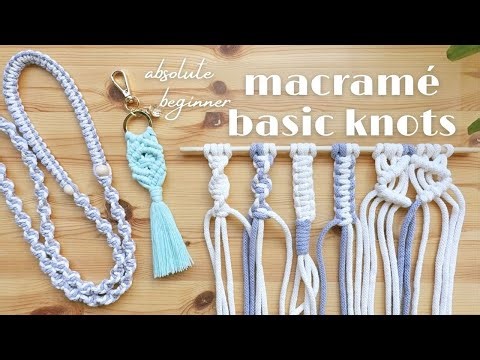 Basic Macramé Knots | Easy Beginner Knots to Start