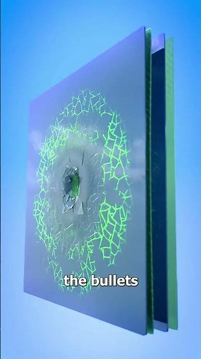 How Bulletproof Glass Stops a Bullet! | Shattered Glass Science Explained