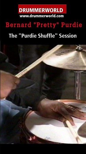 Bernard "Pretty" Purdie: The Purdie Shuffle Session - #bernardpurdie #drummerworld #purdieshuffle
