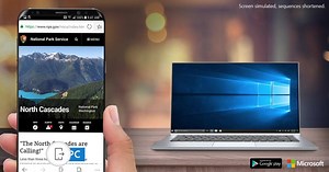 With Microsoft Edge, pick up where you left off, by easily moving content between your mobile device and your Windows 10 PC. | Microsoft