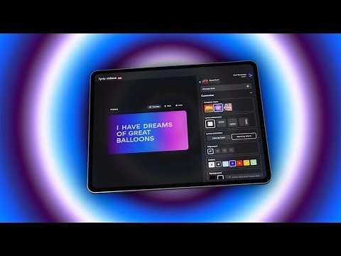 Turn your lyrics into videos with Musixmatch Pro AI powered lyric video maker