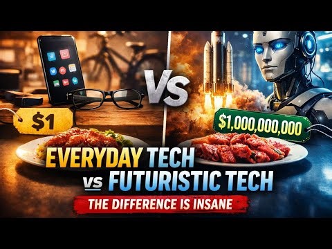 Everyday Tech vs Futuristic Tech — The Difference Is Insane