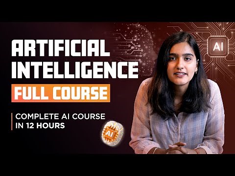 Artificial Intelligence Full Course 2026 | AI Tutorial for Beginners | Intellipaat