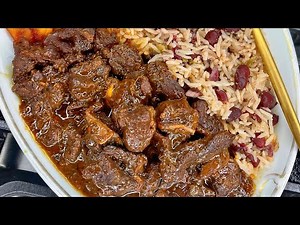 How To Make Brownstew Goat|Jamaican Style|The Raina’s Kitchen