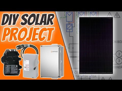 Build an ENPHASE Solar System - All the Parts you will NEED