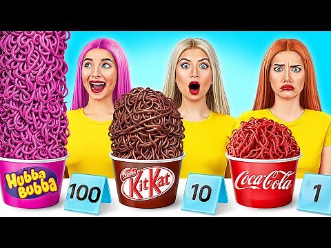 100 Layers of Food Challenge | Funny Moments by Multi DO Challenge