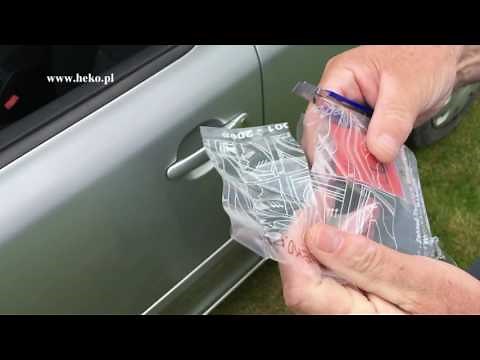 How to install HEKO wind deflectors.