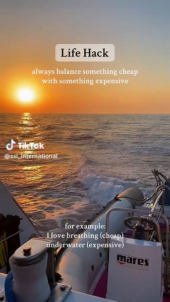 Balancing Cheap and Expensive Experiences in Life