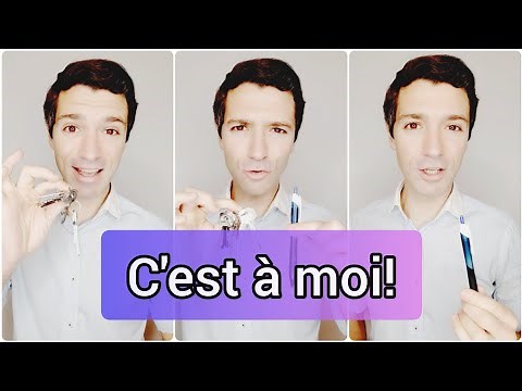 French expression "C'est à moi" | French B1