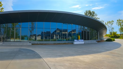 Walking Tour in Sci-Fi City Space – China 4K