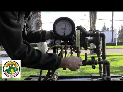 How to test a Double Check Backflow Prevention Assembly