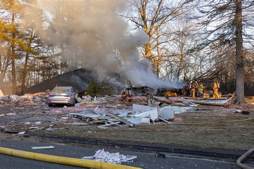 1 person unaccounted for after house explosion in Bloomfield
