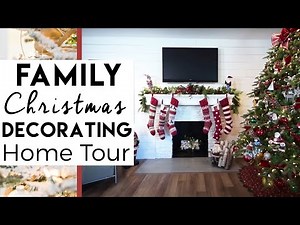 Family Christmas Decorating Home Tour | 20
