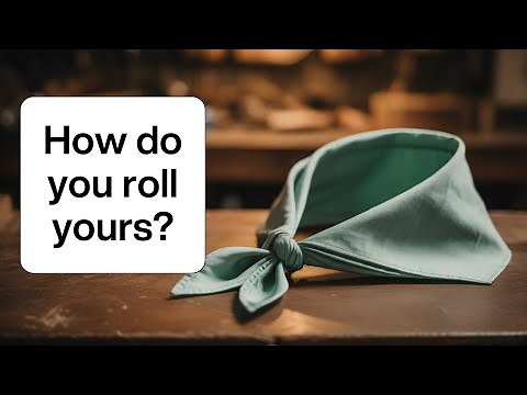 How I roll my Scout Necker: A Quick and Easy Guide