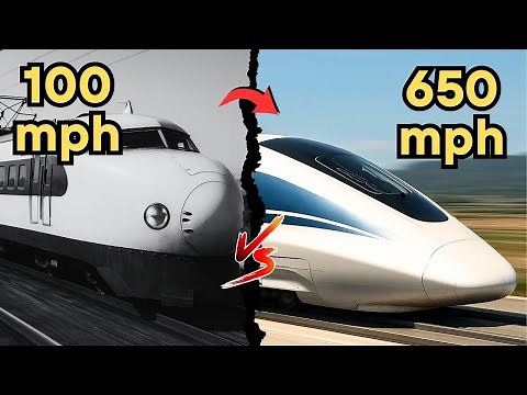 Fastest Trains in the World Compared 1964–2025 Speed Record Evolution