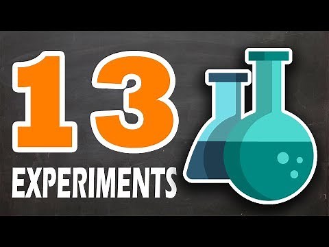 13 AMAZING EXPERIMENTS | CHEMICAL TRICKS THAT WILL BLOW YOUR MIND