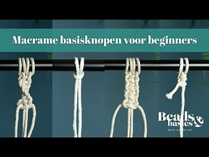 Macrame Knots for Beginners - Step-by-Step Tutorial