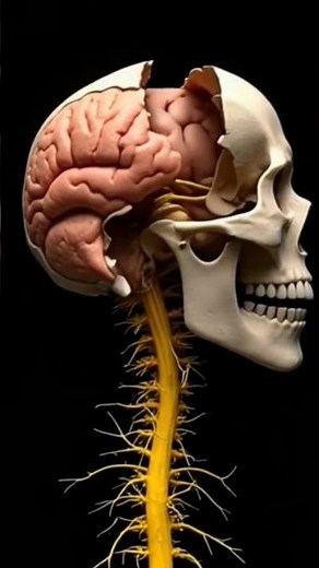 Human Skull Dissection Animation: Explore the Brain and Nerves in 3D