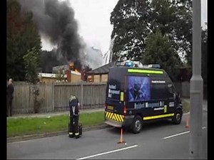 Fire - Hope Hall School, Netherley, Liverpool