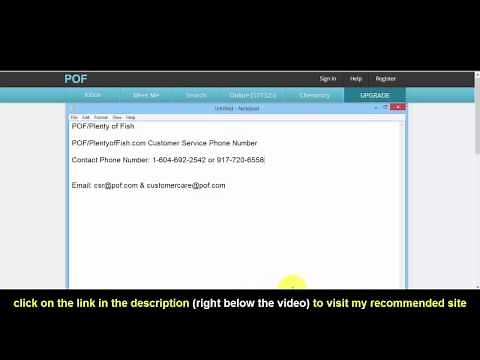 POF.com Contact - This Is How To Contact PlentyOfFish.com