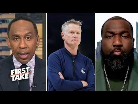 FIRST TAKE | Stephen A. goes crazy to Steve Kerr ask NBA reduce to 72 games: Players got max dollars