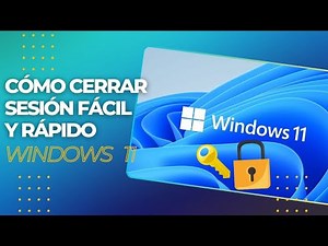 FÁCIL Y RÁPIDO! Cómo CERRAR SESIÓN en la cuenta de Microsoft en WINDOWS 11