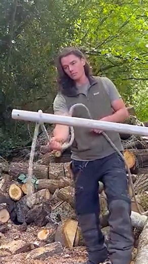 Blaze on Instagram: "I Learned How to INSTANTLY TIE a Knot #skills #knot #survival"