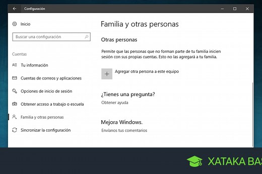 Cómo crear nuevas cuentas de usuario en Windows 10