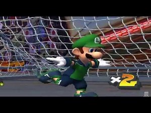 Super Mario Strikers - GameCube Gameplay (720p60fps)