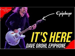 DAVE GROHL EPIPHONE REVEALED DG335
