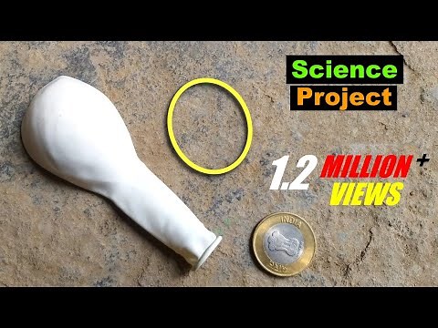 Easy science exhibition projects | Science projects working model | Dancing balloon