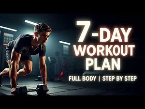 Complete 7-Day Beginner Workout Plan | Full Body Training