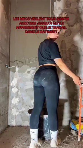 Les mecs veulent tous sortir avec moi #chantier #metier #artisan #construction #renovation