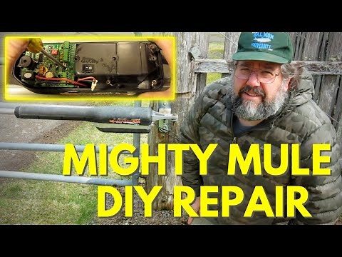 Mighty Mule gate opener troubleshooting and repair