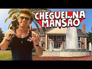 CHEGUEI NA MANSÃO DOS EUA || VLOG 128