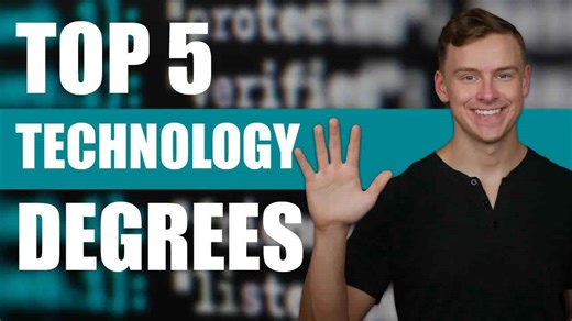 Top 5 technology degrees (2025)